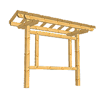 Concept Charpentes Bois -Mobilier et équipements extérieurs en bois - Equipement modèle yohan