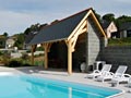 Concept Charpentes Bois - Aménagements extérieurs - Pool house